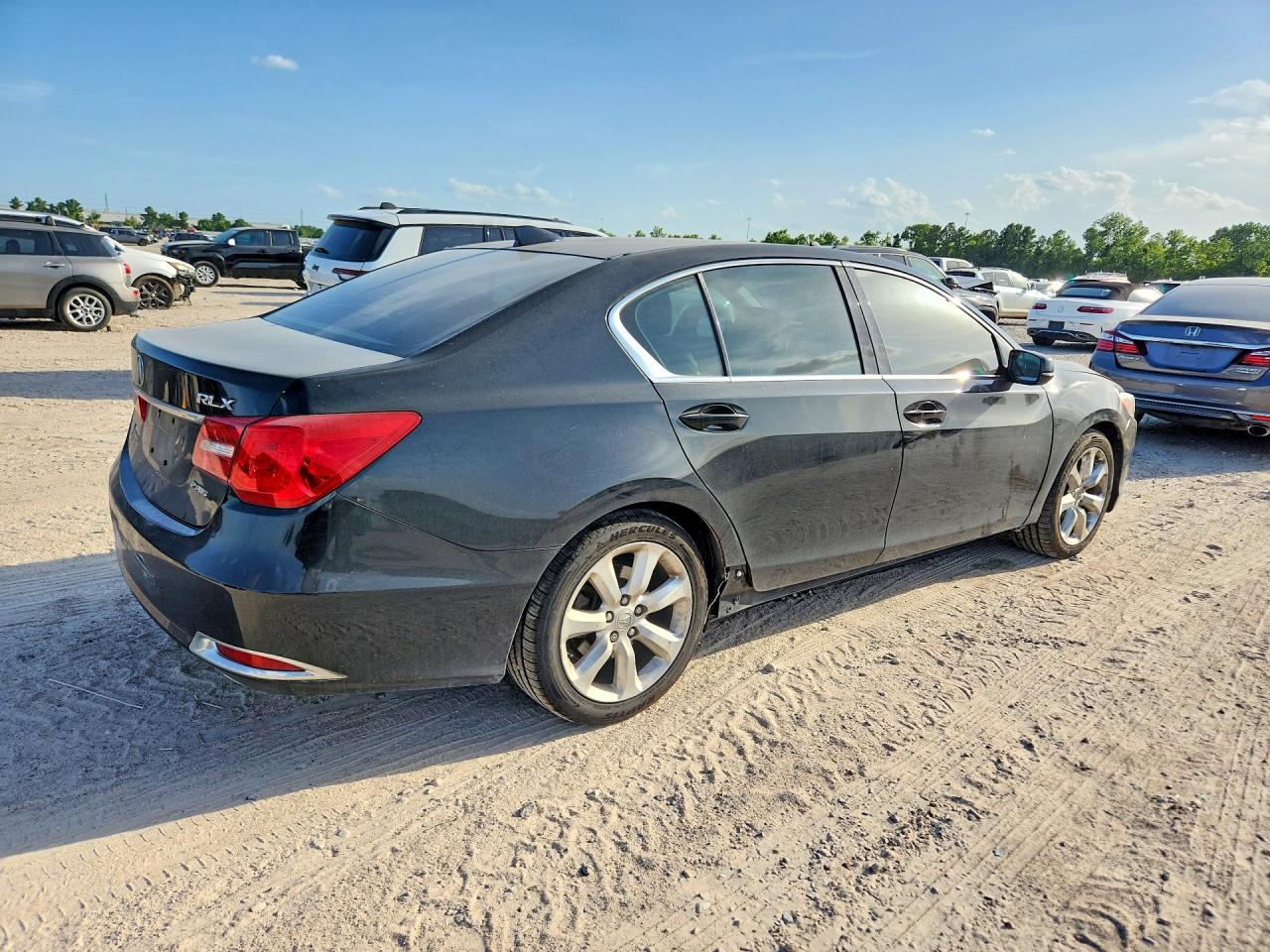 2014 Acura Rlx Black vin: JH4KC1F31EC002822