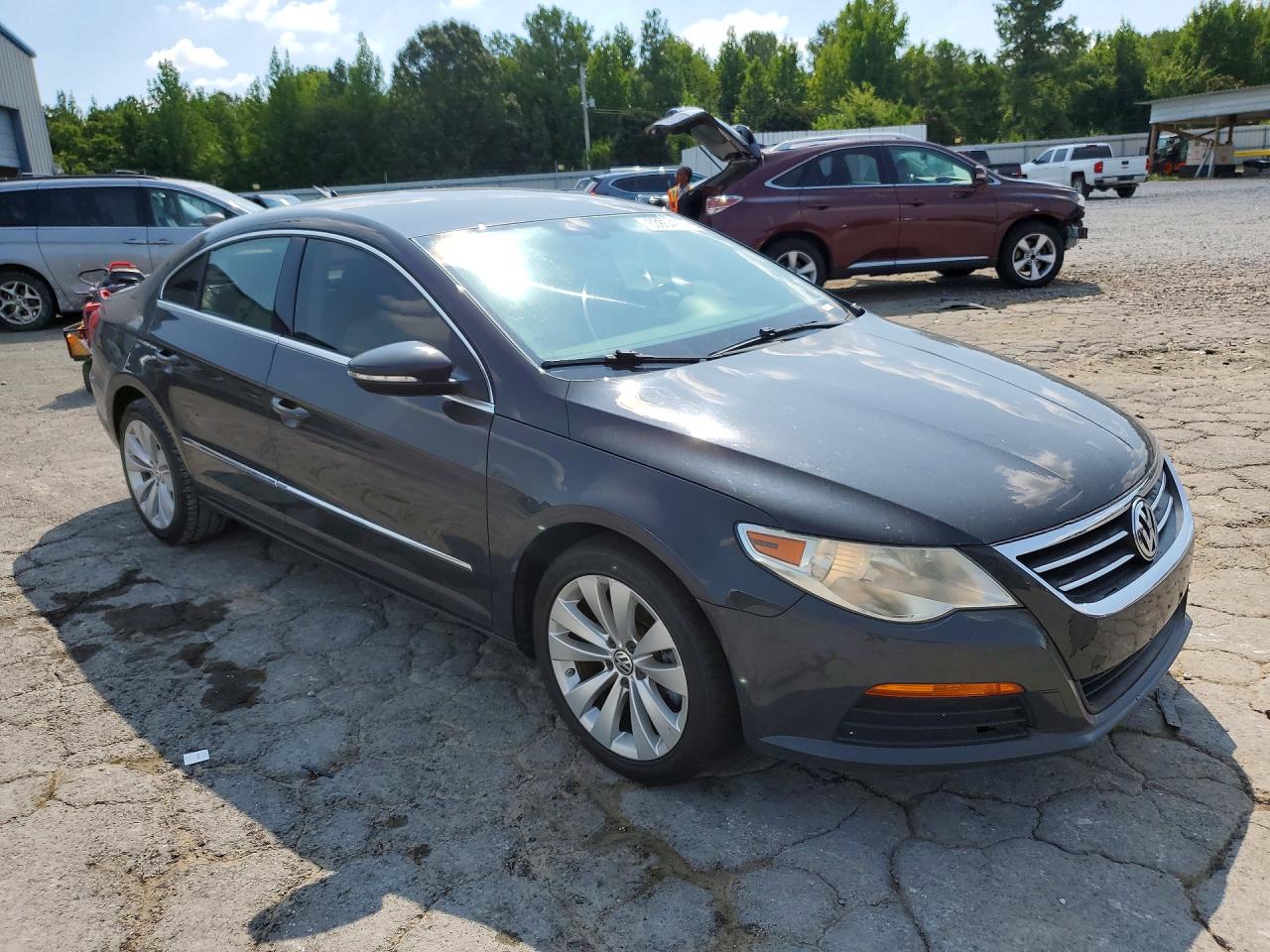 2012 Volkswagen Cc Sport Gray vin: WVWMN7AN3CE541332