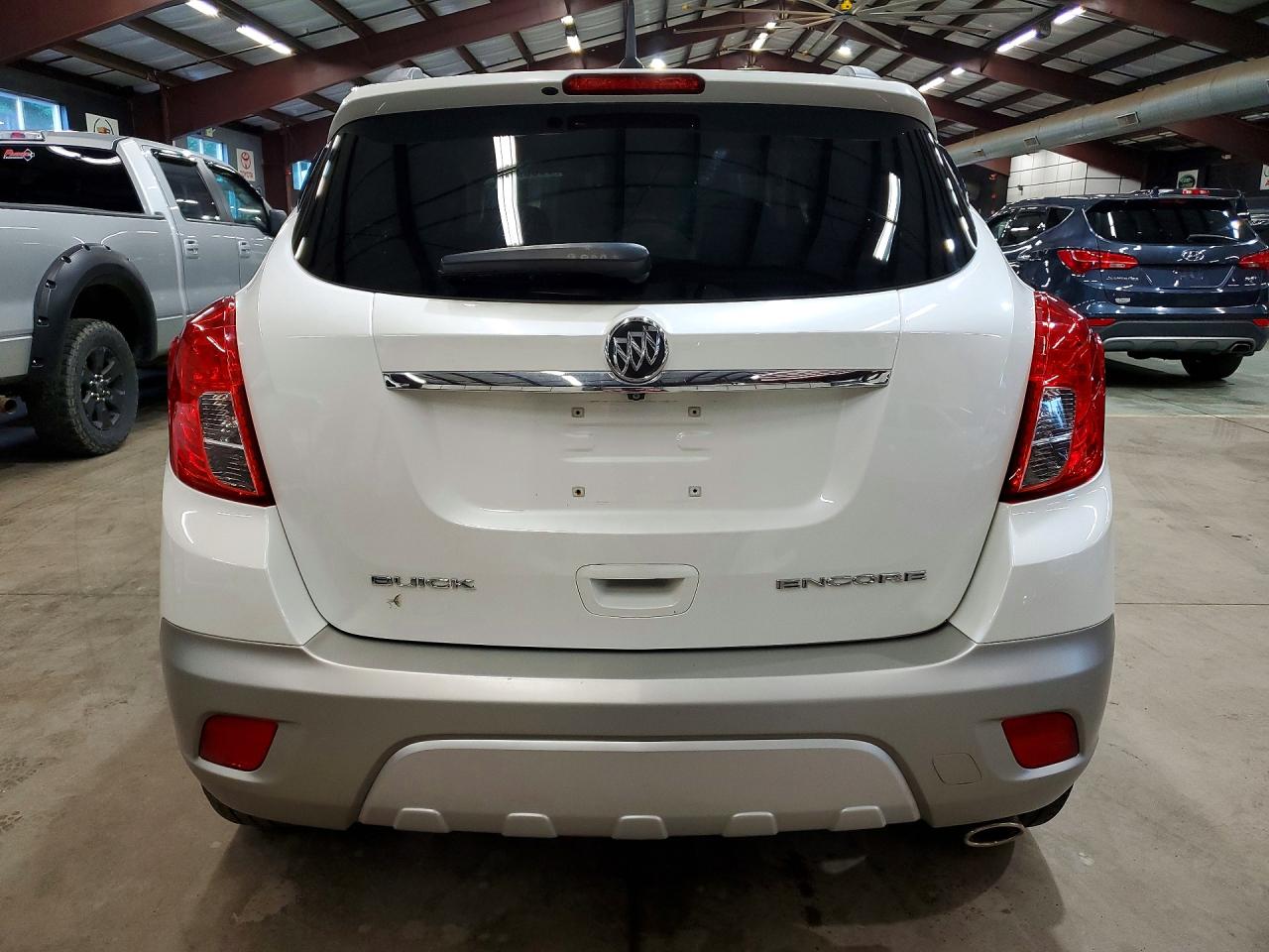 2014 Buick Encore White vin: KL4CJCSB7EB782099
