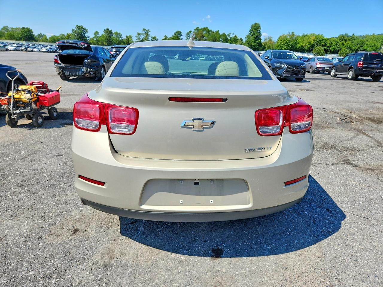 2014 Chevrolet Malibu 1lt Бежевый vin: 1G11C5SL4EF236986