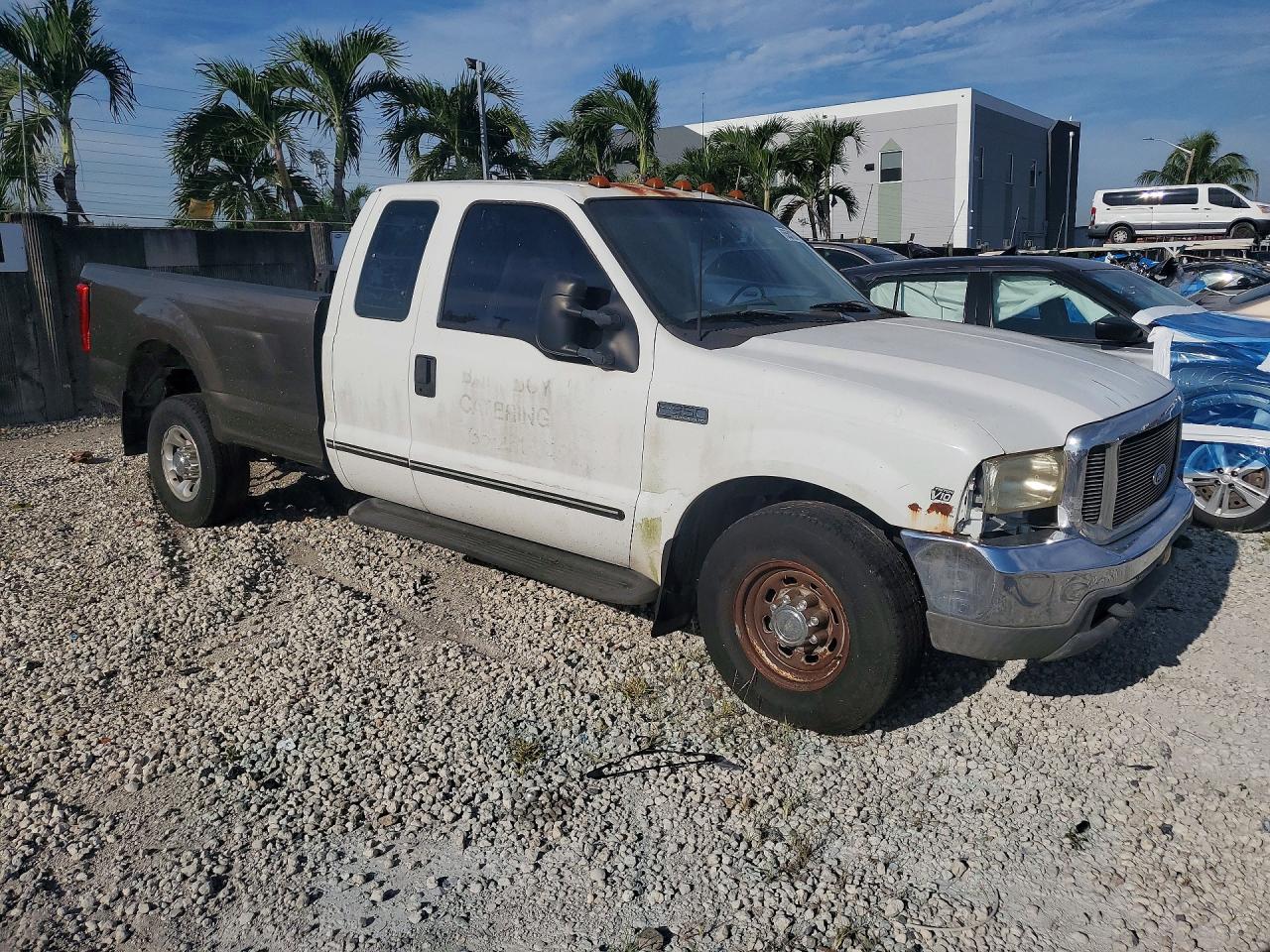1999 Ford F350 Srw Super Duty White vin: 1FTSX30S2XEA55604