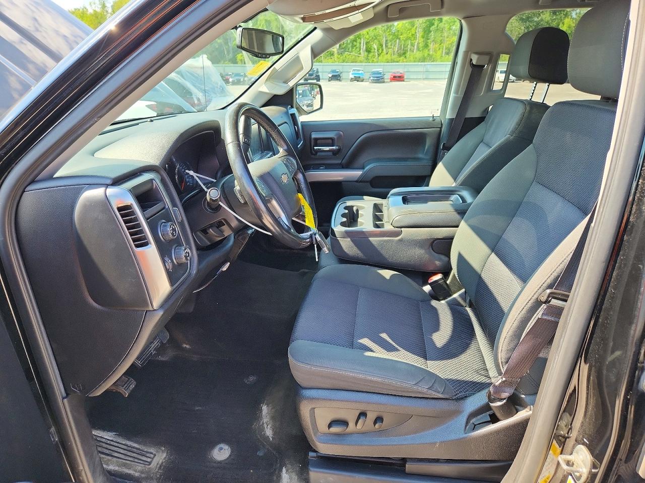 2015 Chevrolet Silverado K1500 Lt Black vin: 1GCVKREC7FZ213975