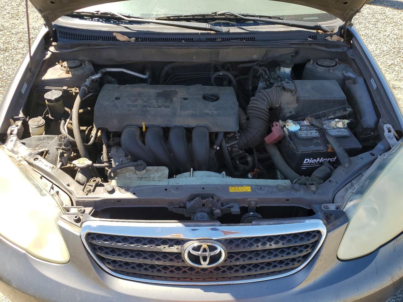 2005 Toyota Corolla Le Gray vin: 1NXBR30E65Z373020