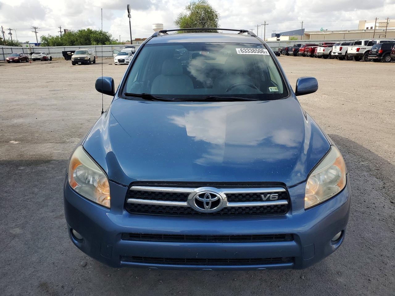 2008 Toyota Rav4 Limited Blue vin: JTMBK31V485056150