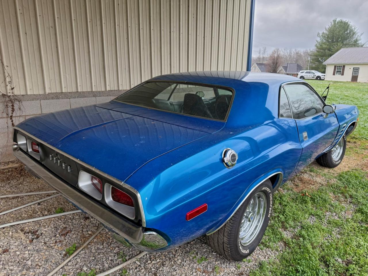 1972 Dodge Challenger Blue vin: JH23G2B406106