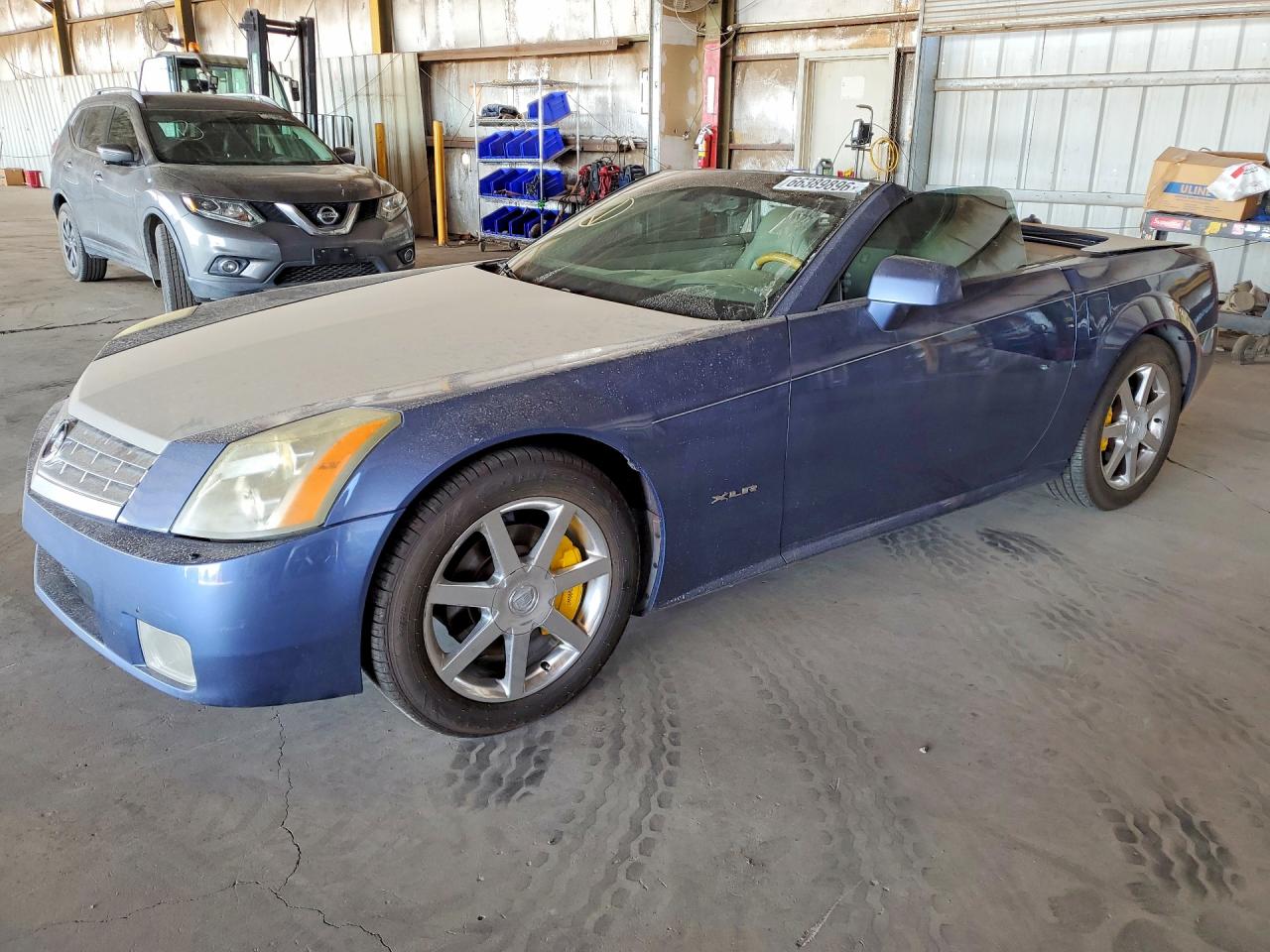 2005 Cadillac Xlr Blue vin: 1G6YV34A355603966