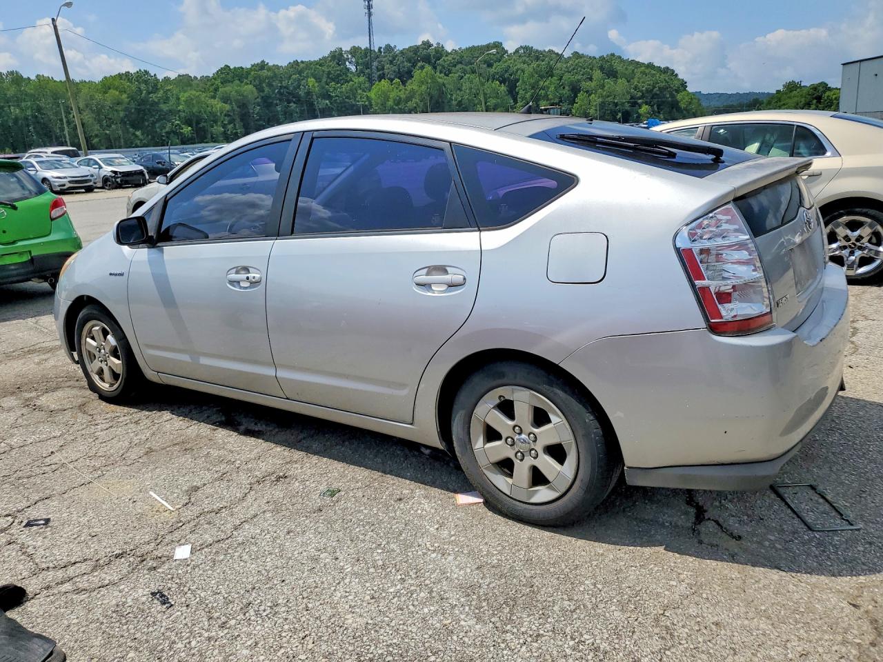 2008 Toyota Prius Base Silver vin: JTDKB20U183353455