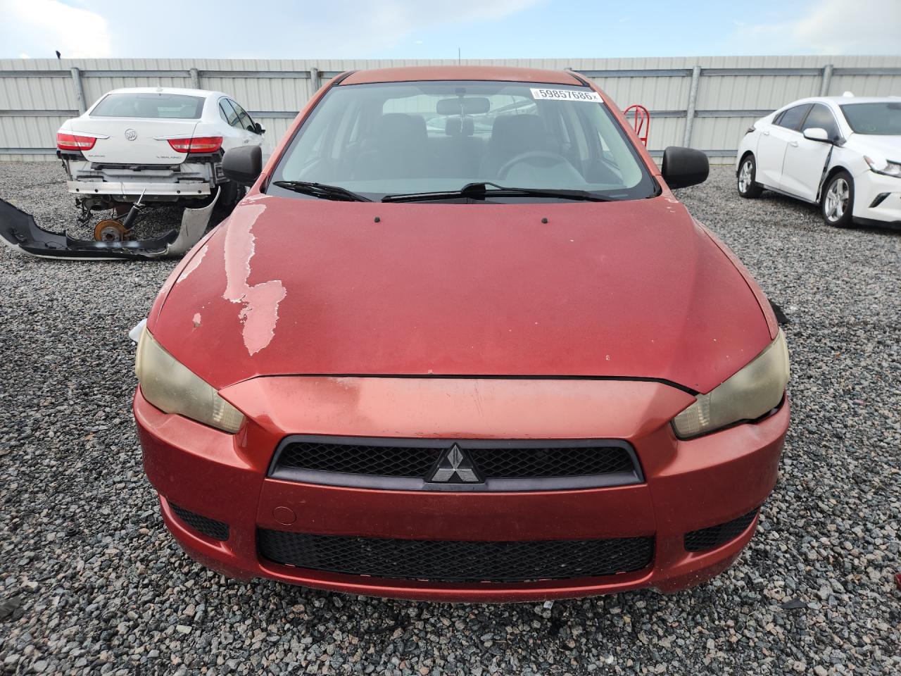 2008 Mitsubishi Lancer De Red vin: JA3AU16U58U012933