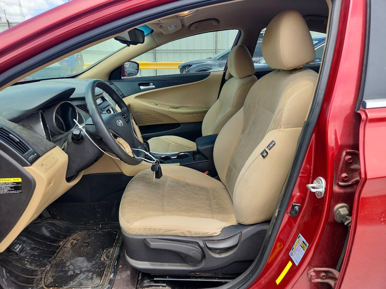 2013 Hyundai Sonata Gls Red vin: 5NPEB4AC0DH608352
