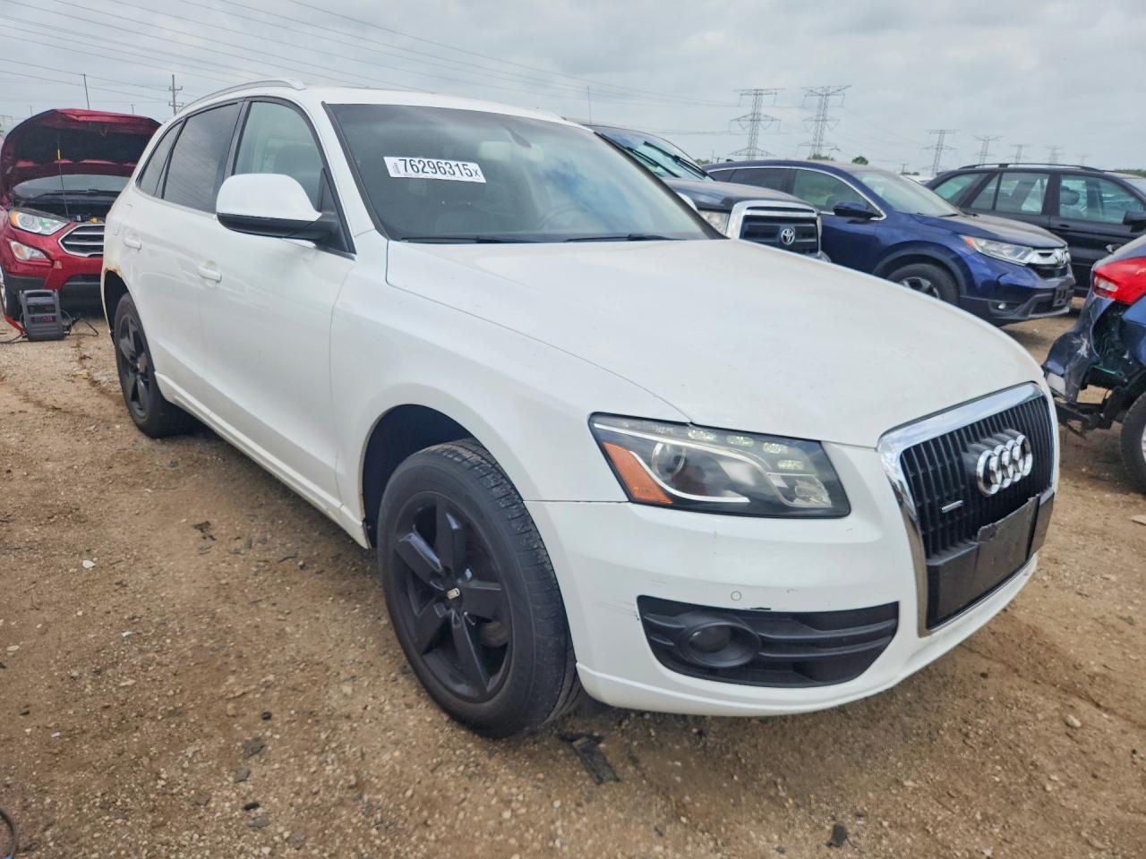2009 Audi Q5 3.2 White vin: WA1KK78RX9A024595