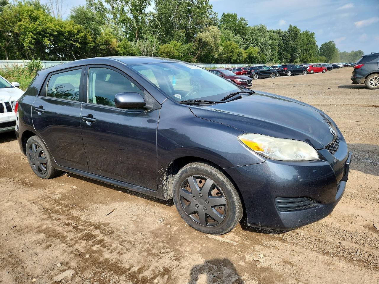 2009 Toyota Matrix Base Gray vin: 2T1KU40E99C115425