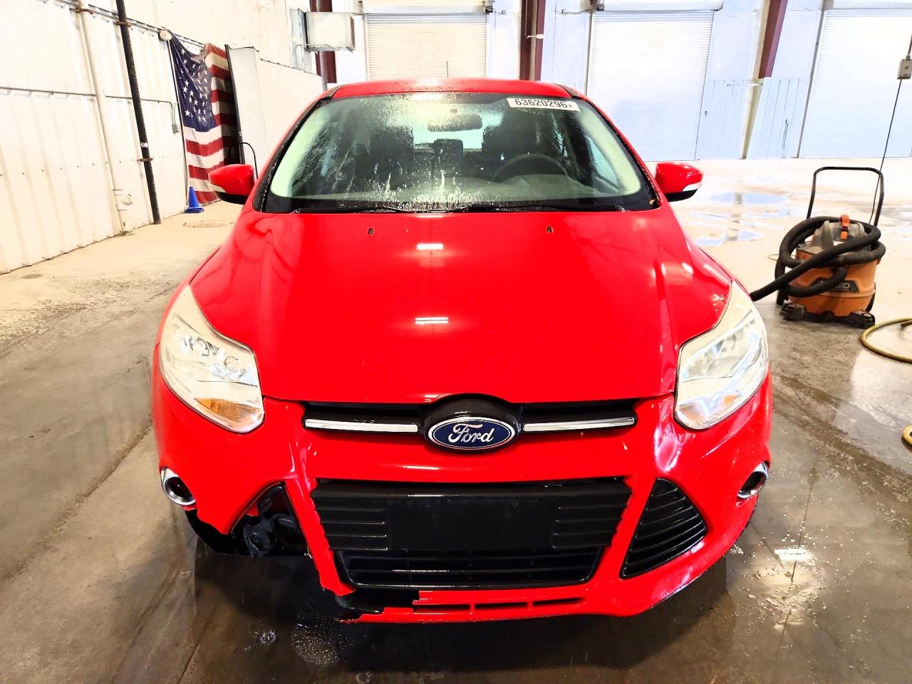 2012 Ford Focus Se Red vin: 1FAHP3K25CL309745