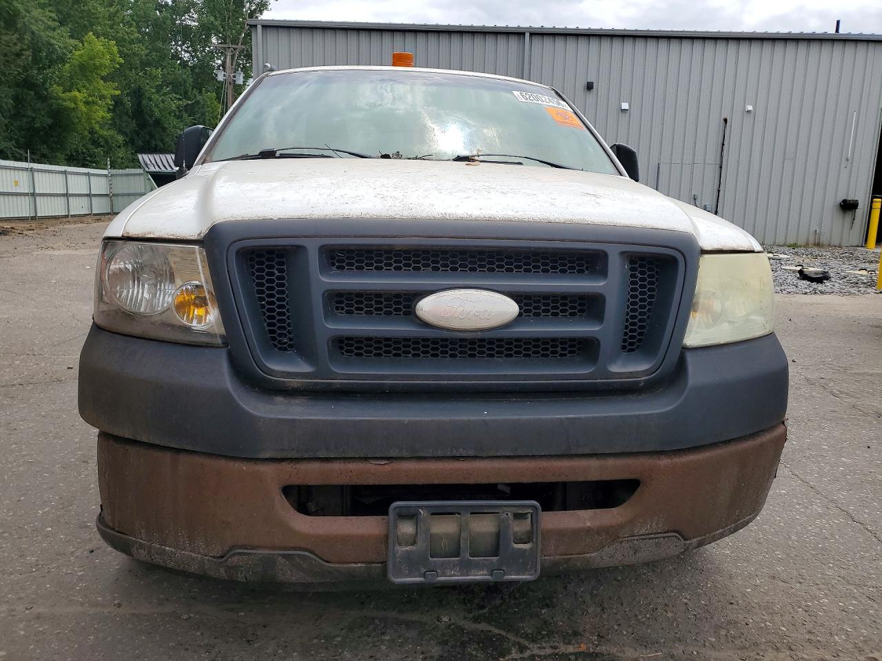 2007 Ford F150 White vin: 1FTPF12V47KC40873