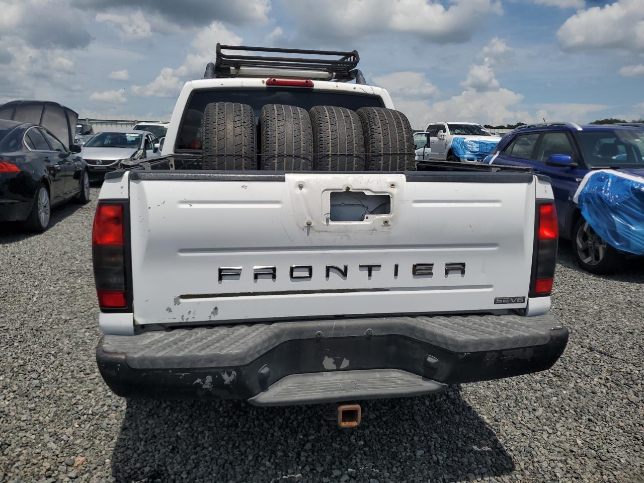 2001 Nissan Frontier Xe Белый vin: 1N6ED27T21C314185