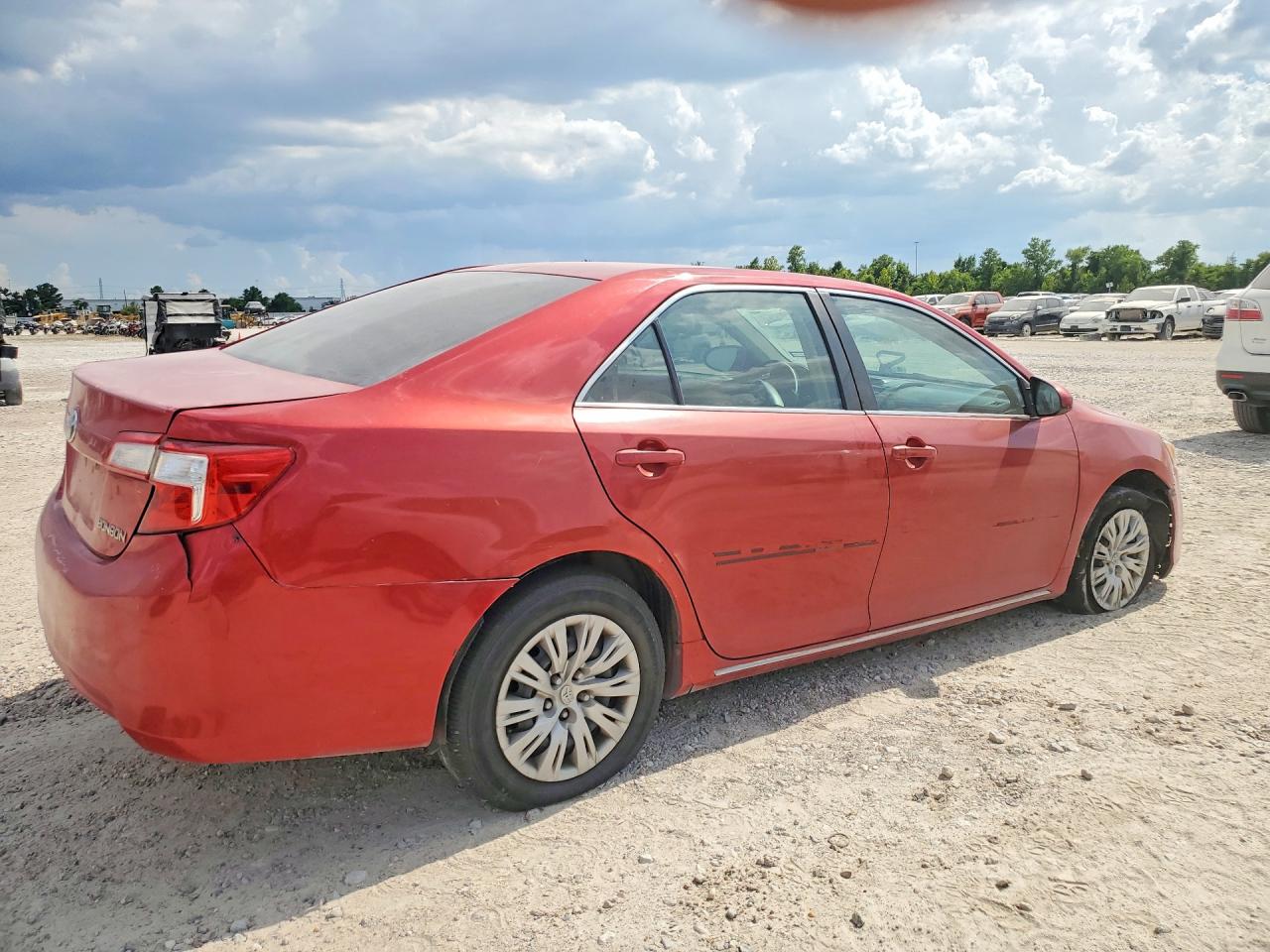 2012 Toyota Camry Le Red vin: 4T4BF1FK7CR270704