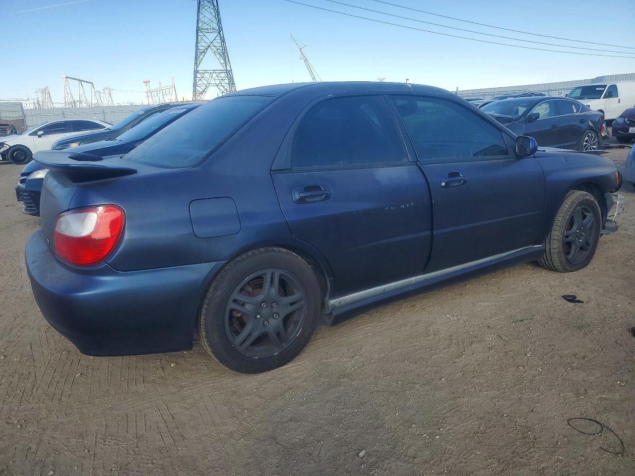 2003 Subaru Impreza Wrx Black vin: JF1GD29633G504324