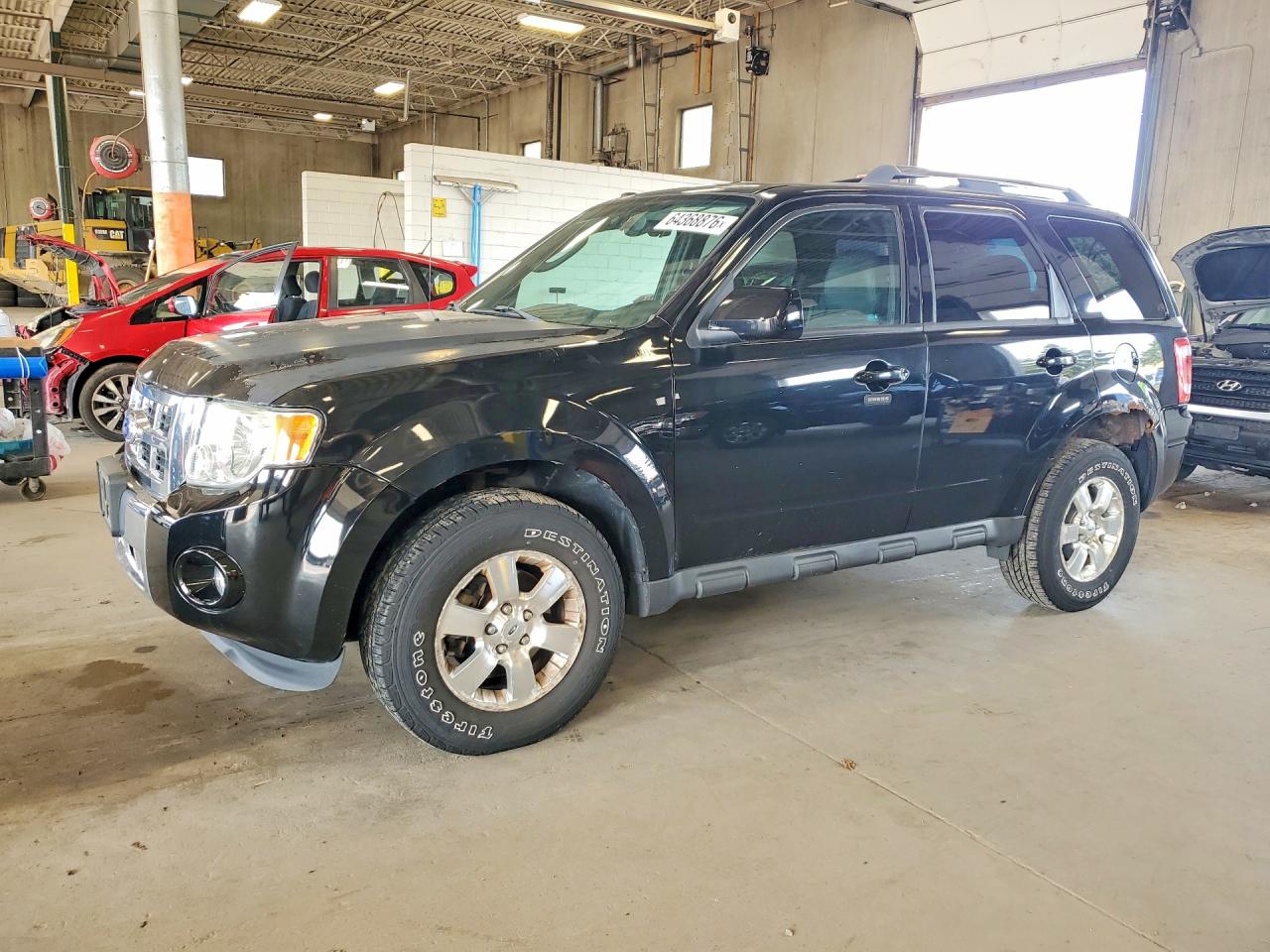 2012 Ford Escape Limited Black vin: 1FMCU0EG1CKB84442
