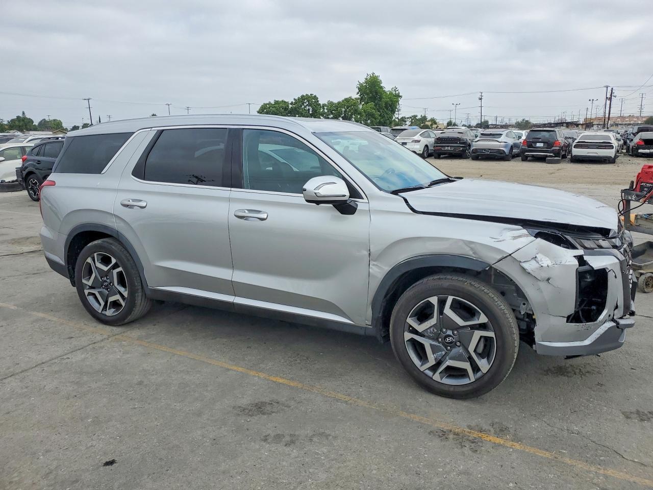 2023 Hyundai Palisade Sel Premium Серебряный vin: KM8R44GE0PU566808