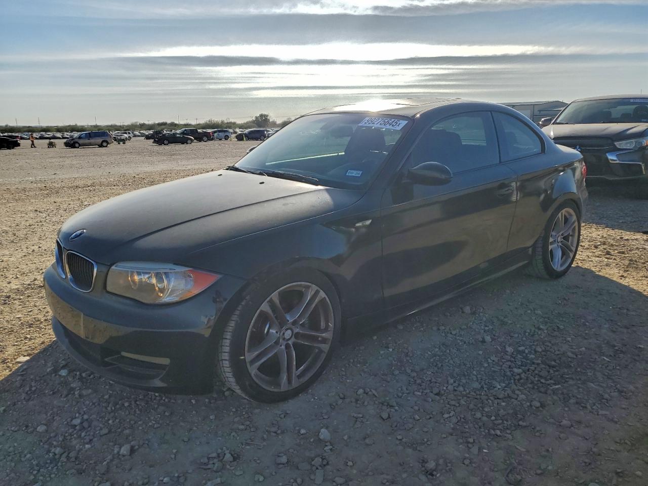 2008 Bmw 128 I Black vin: WBAUP73558VF09559