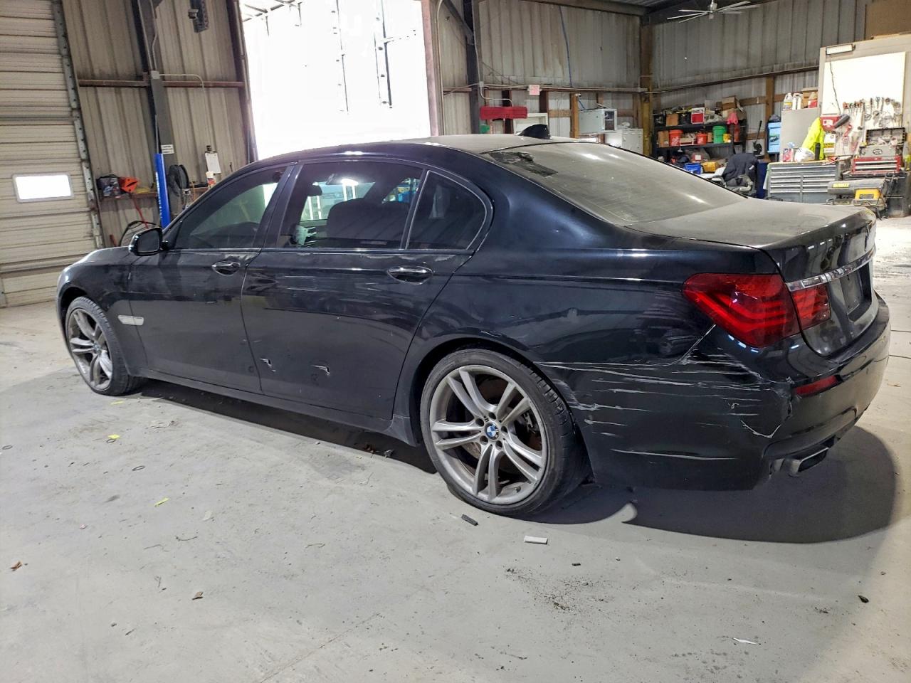 2014 Bmw 750 Li Charcoal vin: WBAYE8C56ED135698