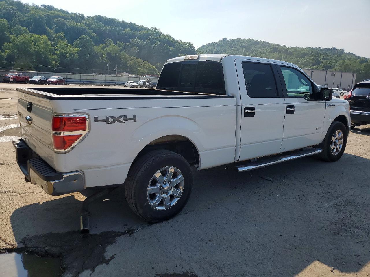 2013 Ford F150 Supercrew White vin: 1FTFW1ET8DFB18558