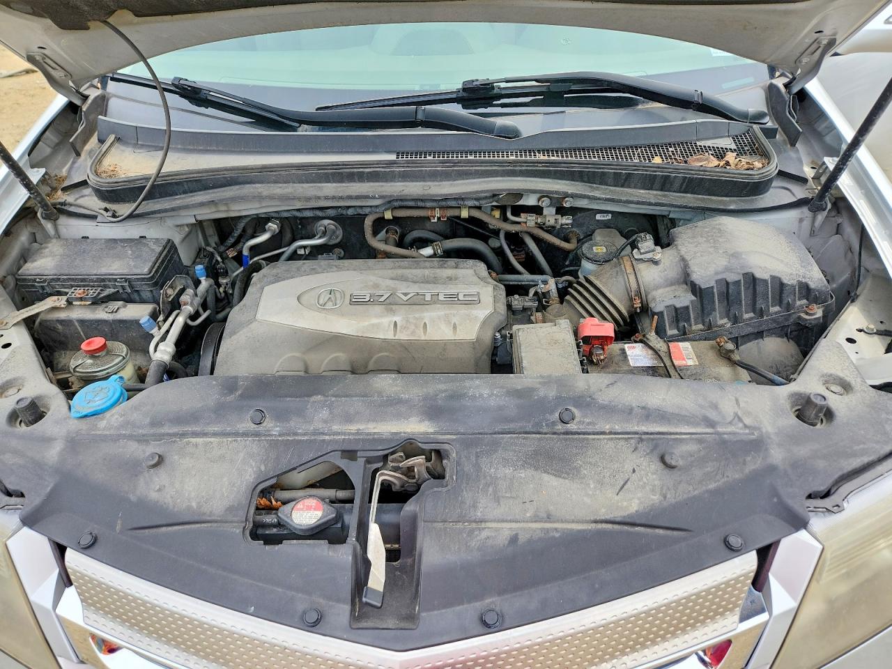 2009 Acura Mdx Silver vin: 2HNYD28669H533663
