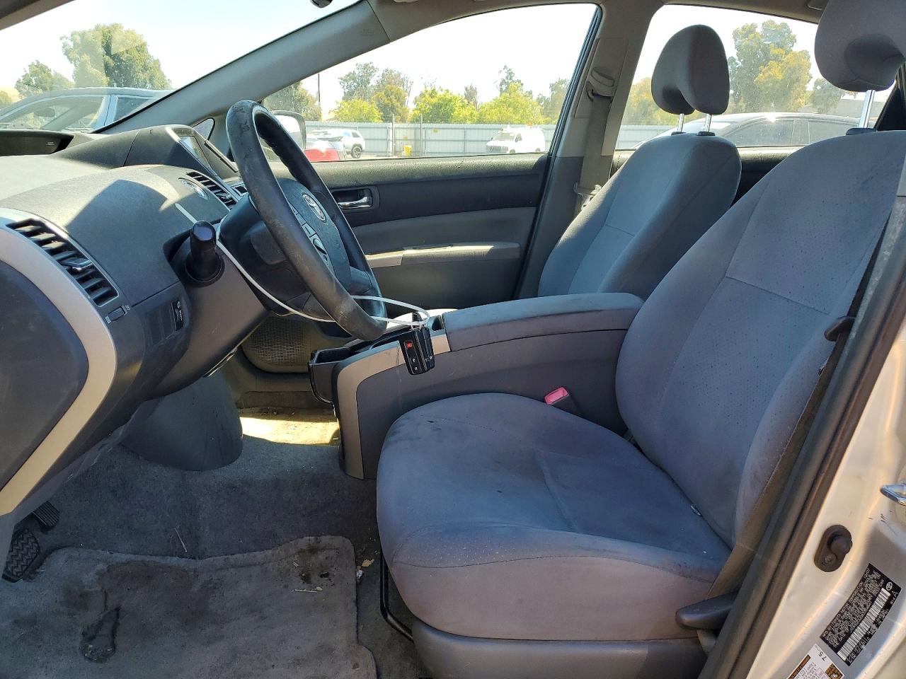 2008 Toyota Prius Base Silver vin: JTDKB20U083354841