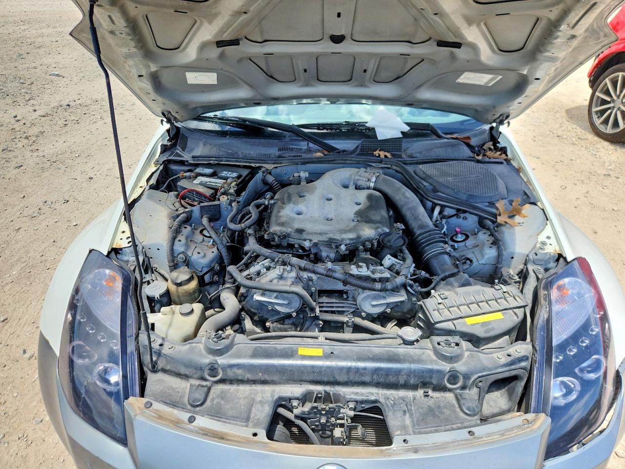 2005 Nissan 350z Coupe Gray vin: JN1AZ34E55M654299