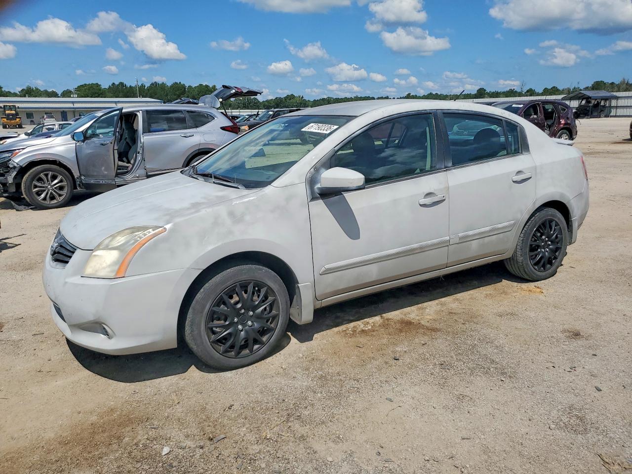 2012 Nissan Sentra 2.0 Silver vin: 3N1AB6AP1CL704389