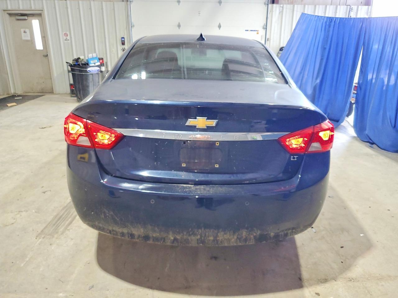 2015 Chevrolet Impala Lt Синий vin: 1G1115SL0FU144406