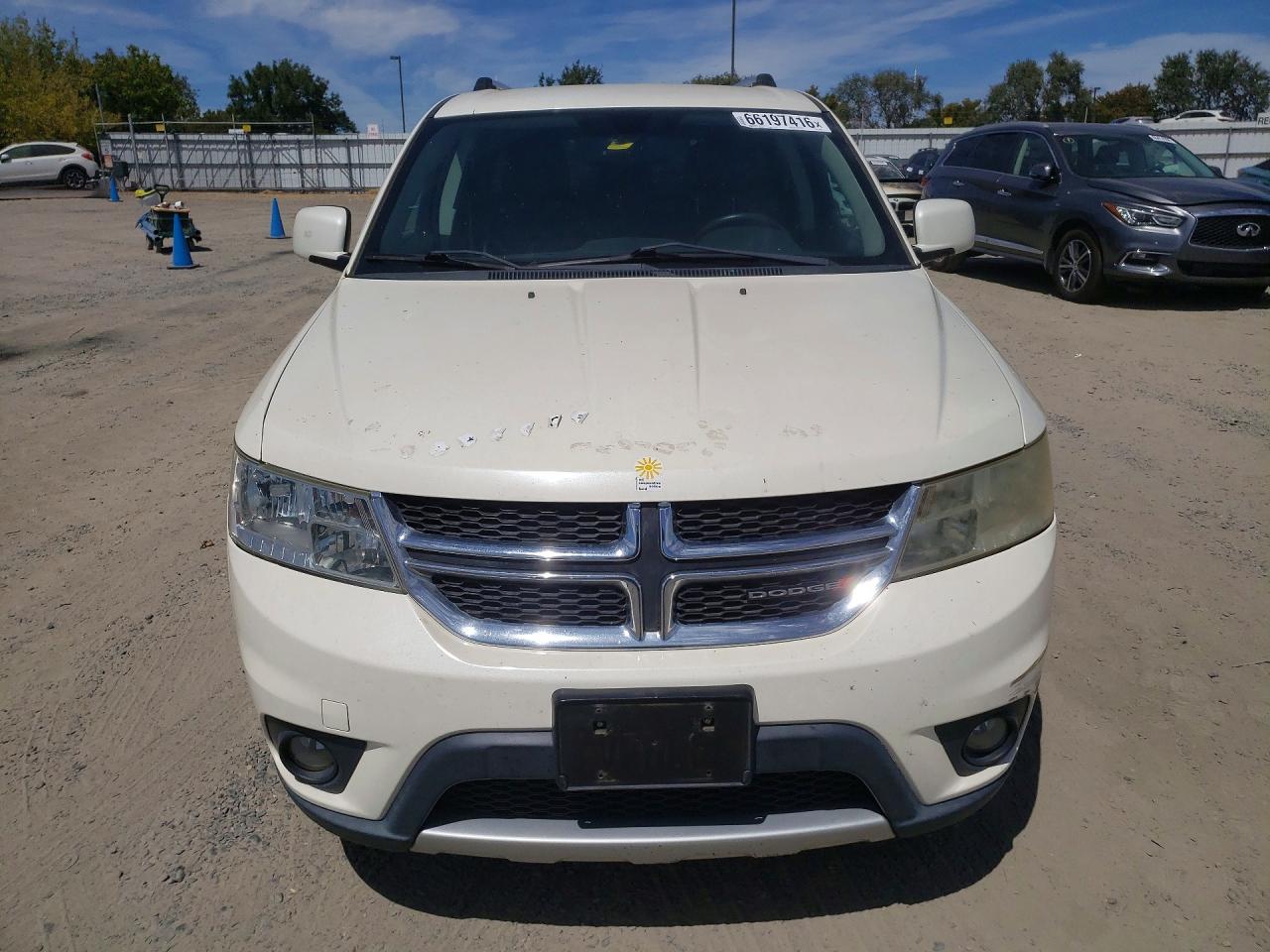 2012 Dodge Journey Crew White vin: 3C4PDDDG5CT283634