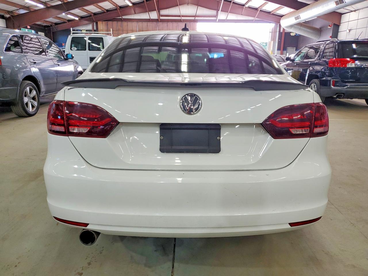 2014 Volkswagen Jetta Tdi White vin: 3VW3L7AJ8EM360607
