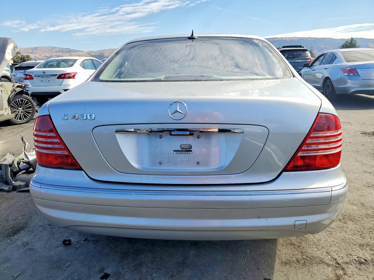 2006 Mercedes-benz S 430 Silver vin: WDBNG70J56A464891