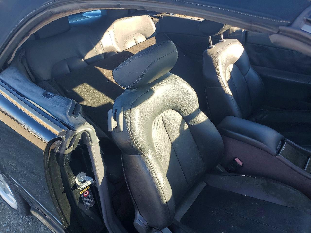2002 Mercedes-benz Clk 430 Black vin: WDBLK70G42T112989