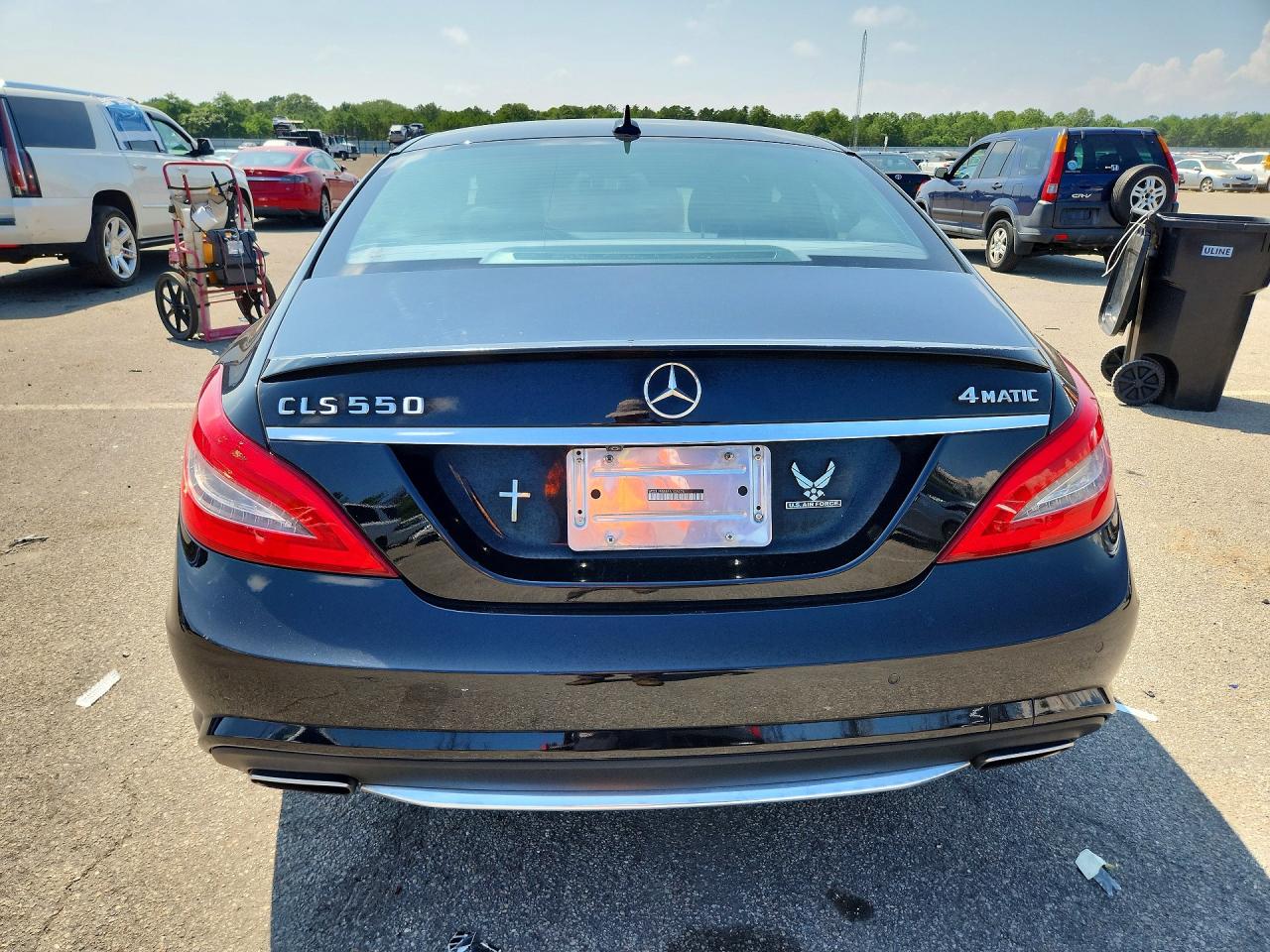 2014 Mercedes-benz Cls 550 4matic Black vin: WDDLJ9BB4EA103474