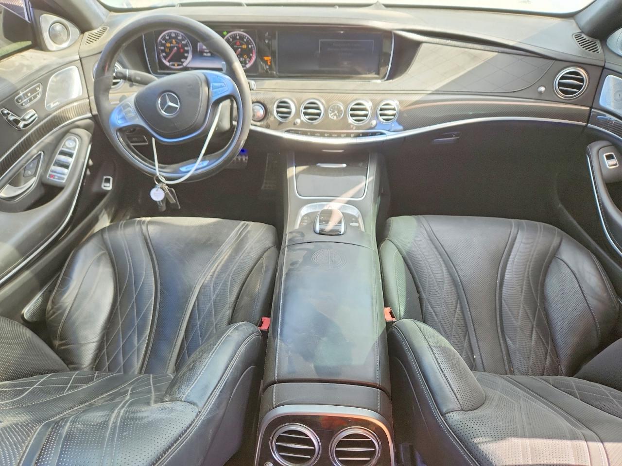 2015 Mercedes-benz S 63 Amg Blue vin: WDDUG7JB0FA119214