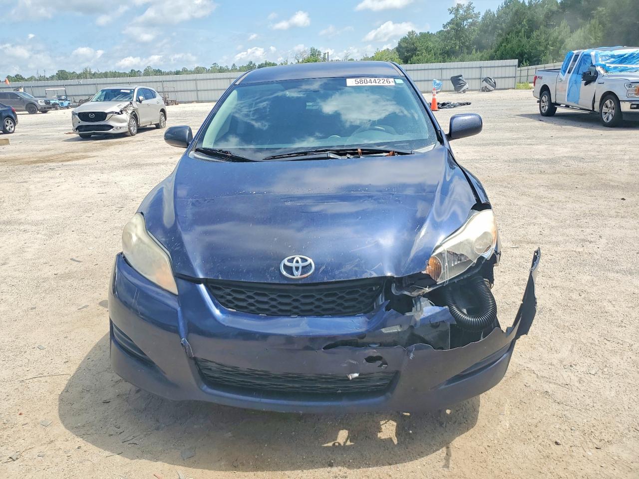 2010 Toyota Matrix Base Blue vin: 2T1KU4EE0AC270958
