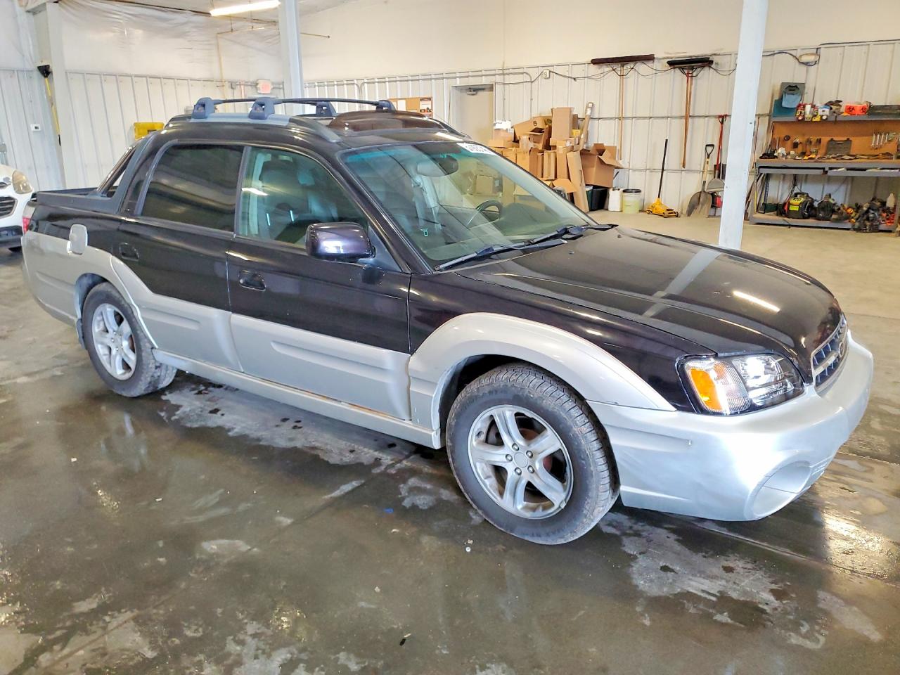 2003 Subaru Baja Black vin: 4S4BT61C837107915