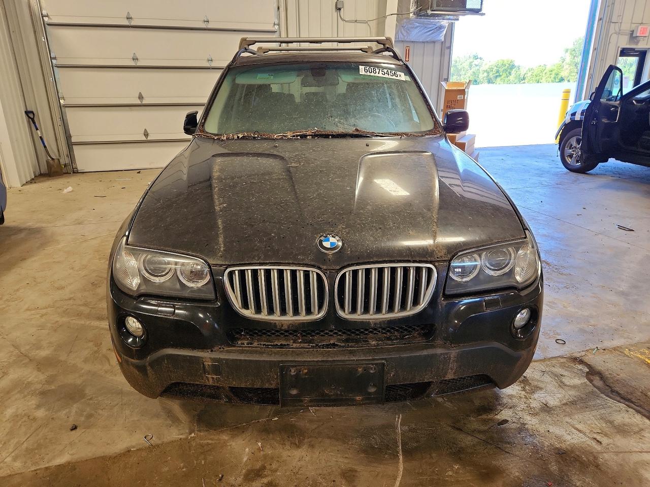 2007 Bmw X3 3.0si Black vin: WBXPC93447WF09904