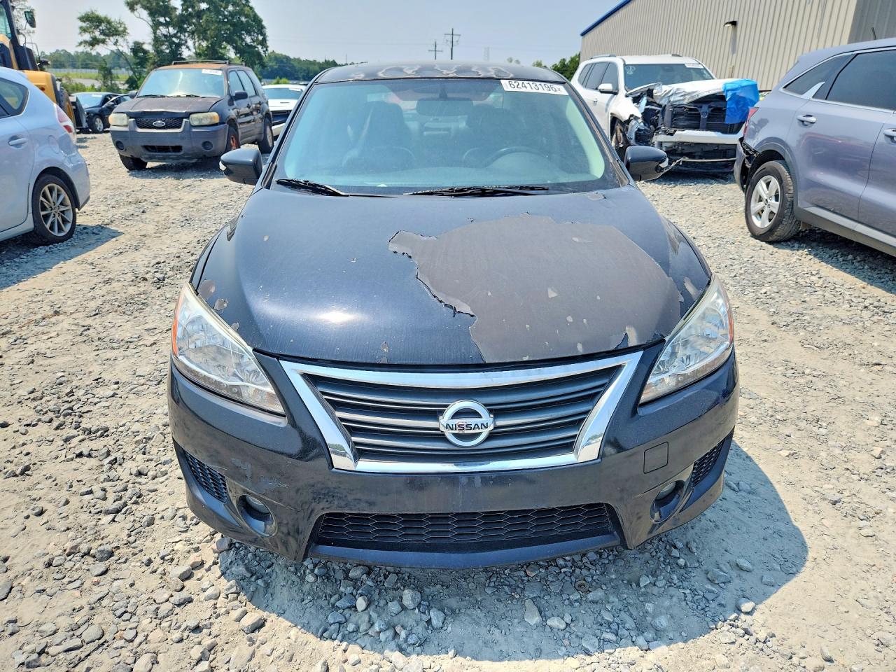 2015 Nissan Sentra Sr Black vin: 3N1AB7AP0FY352886