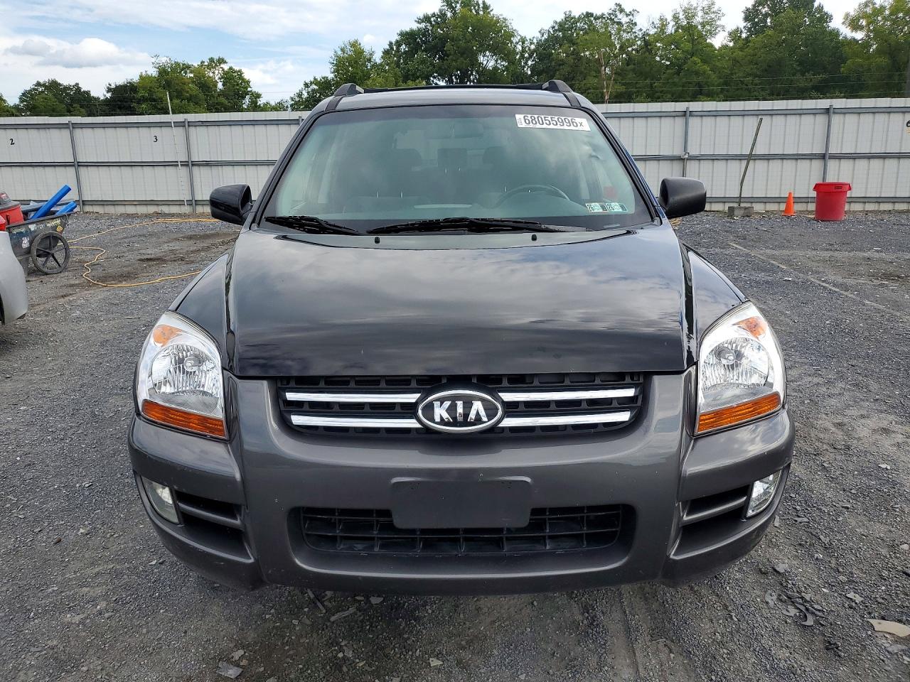 2006 Kia Sportage Lx Черный vin: KNDJE723567175138