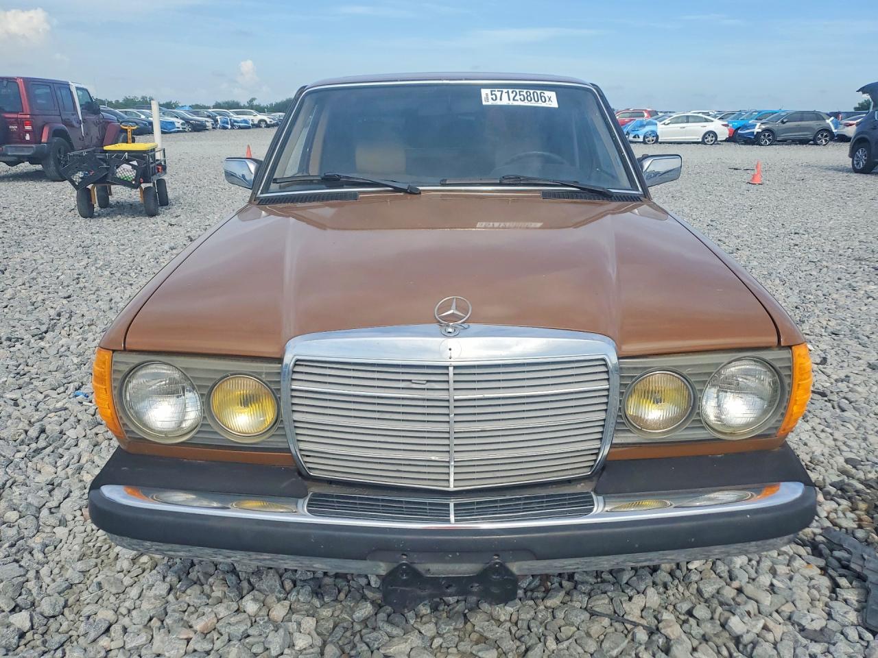1980 Mercedes-benz 240 D Brown vin: 12312312161460