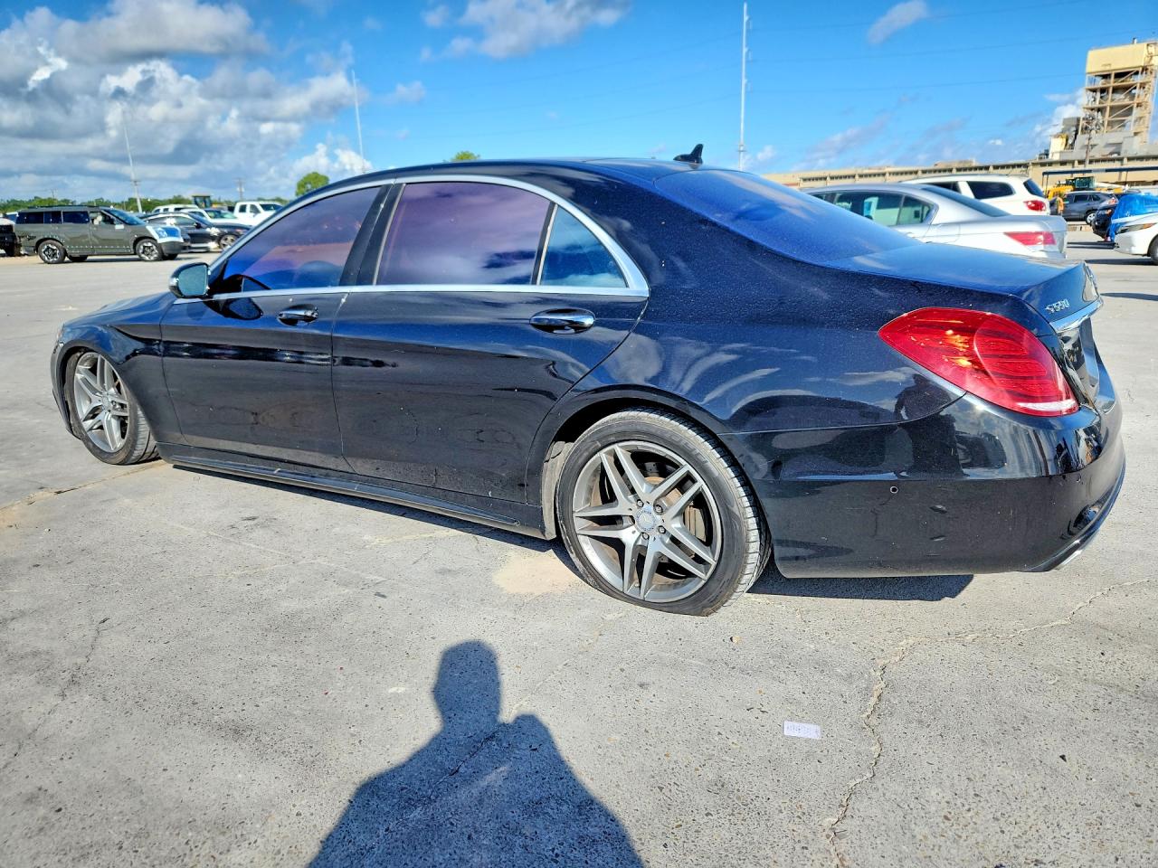 2014 Mercedes-benz S 550 4matic Black vin: WDDUG8FB8EA047465