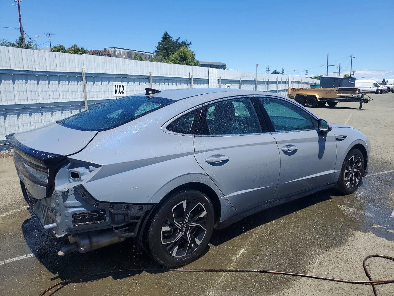 2025 Hyundai Sonata Sel Blue vin: KMHL64JA0SA454137