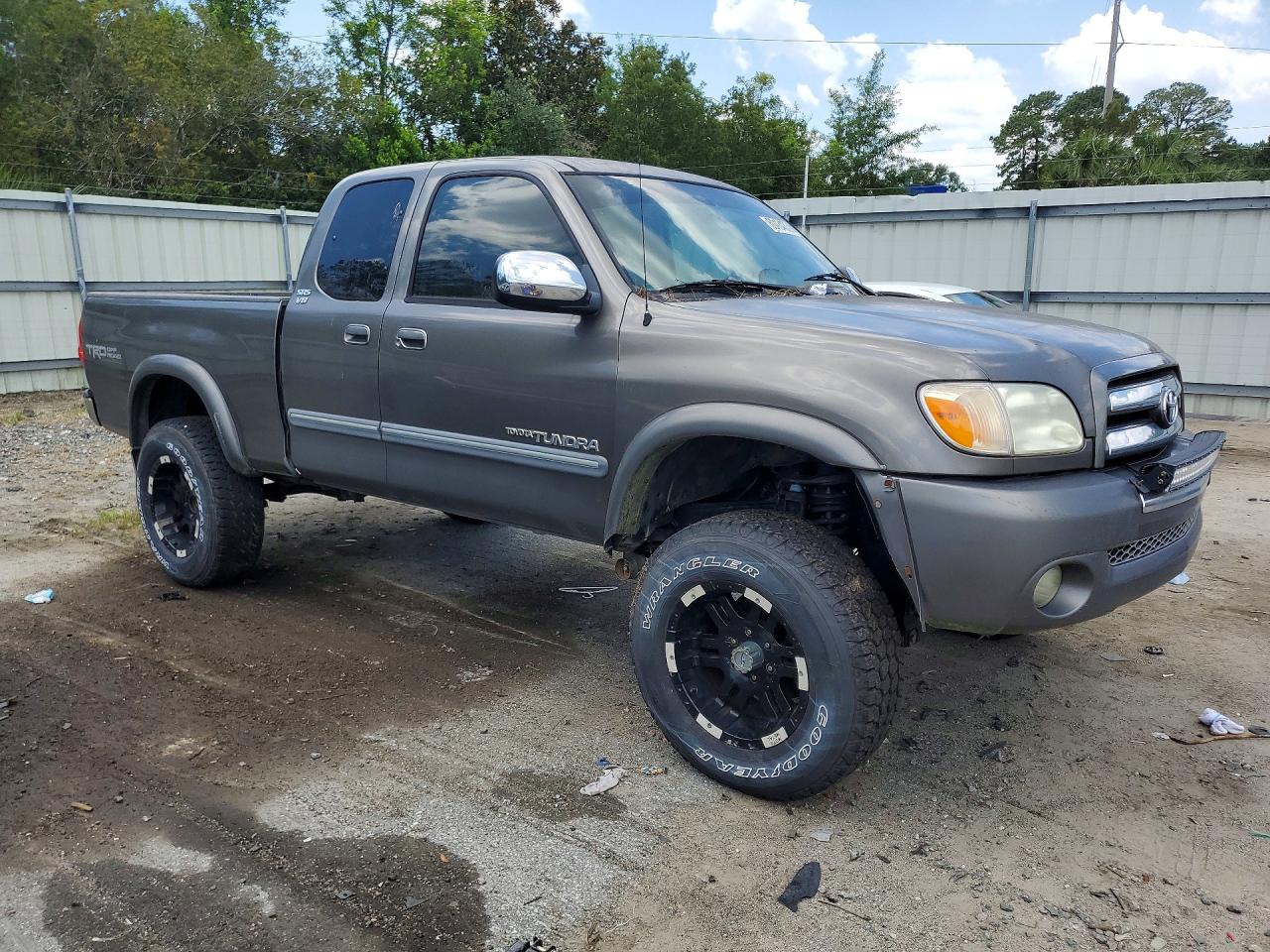 2005 Toyota Tundra Access Cab Sr5 Gray vin: 5TBBT441X5S459592