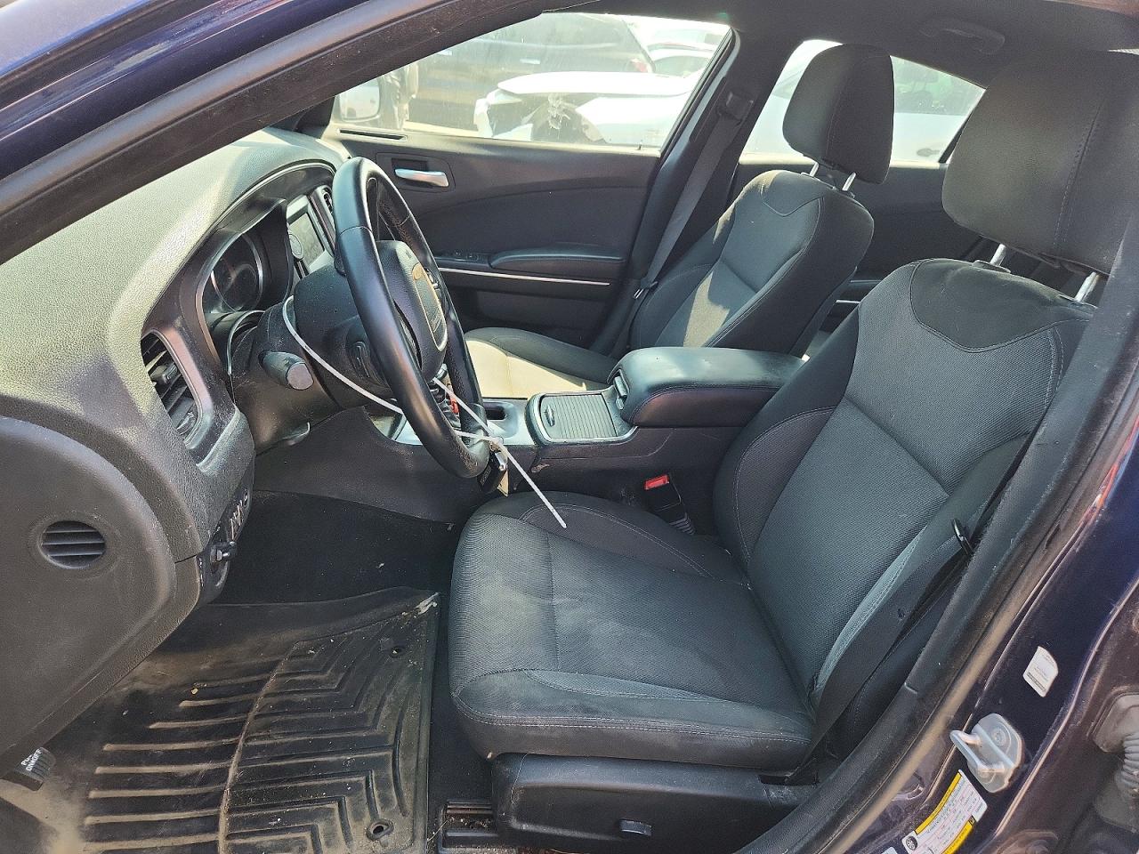 2015 Dodge Charger Se Blue vin: 2C3CDXBG7FH836045