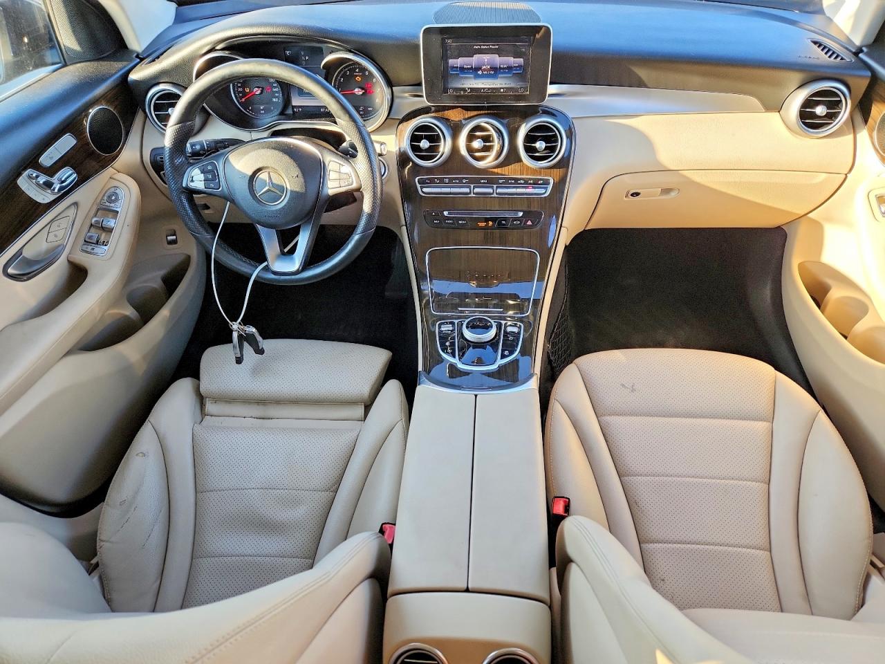 2017 Mercedes-benz Glc 300 4matic Blue vin: WDC0G4KB8HF142259