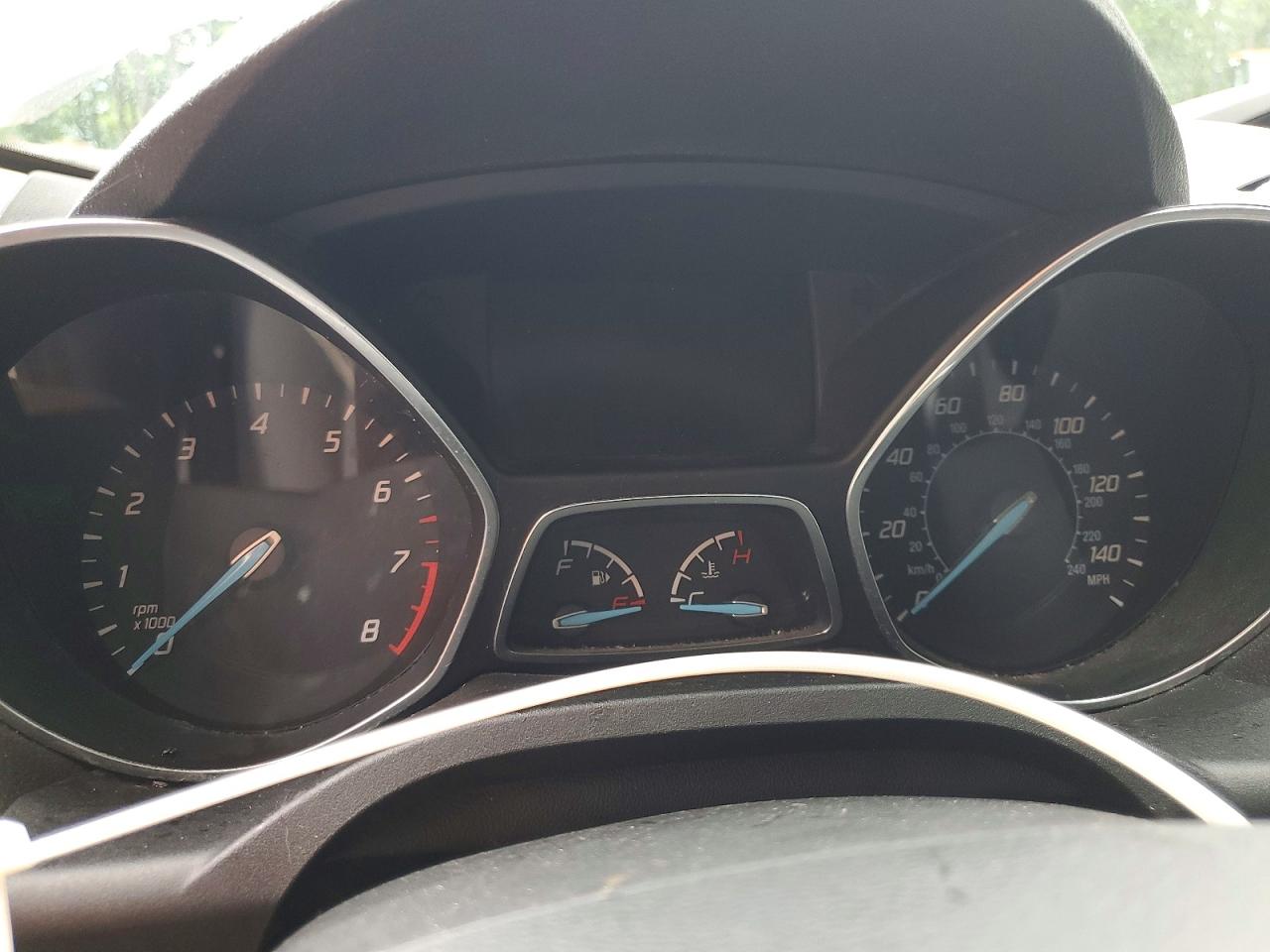 2014 Ford Escape Se White vin: 1FMCU0G95EUD38429