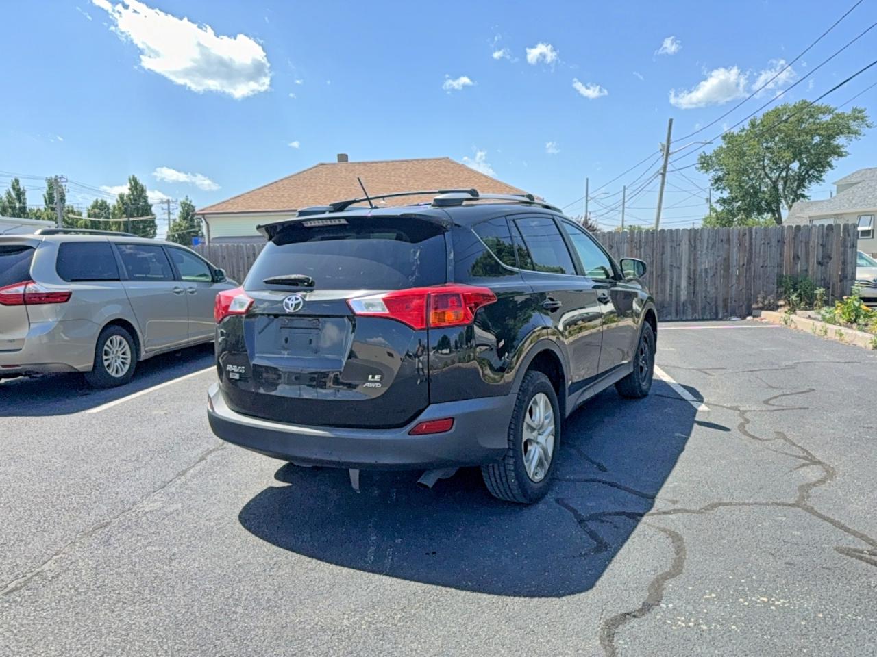 2013 Toyota Rav4 Le Черный vin: 2T3BFREV6DW062083