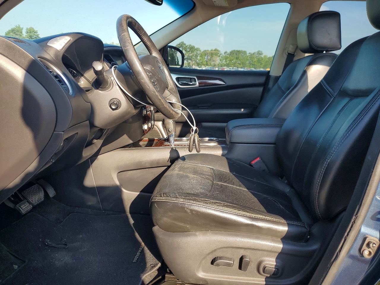 2013 Nissan Pathfinder S Blue vin: 5N1AR2MN4DC690184